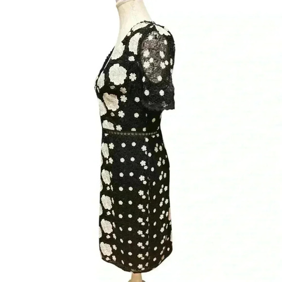 ML MONIQUE LHUILLIER EVA LACE DRESS SIZE 4 NWT - Picture 6 of 16